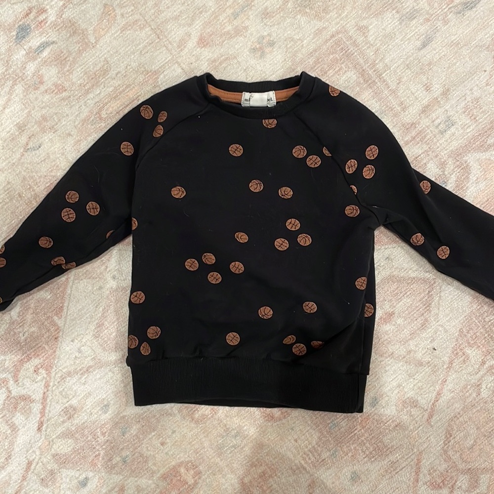 Miles the Label Basketball pullover-2y